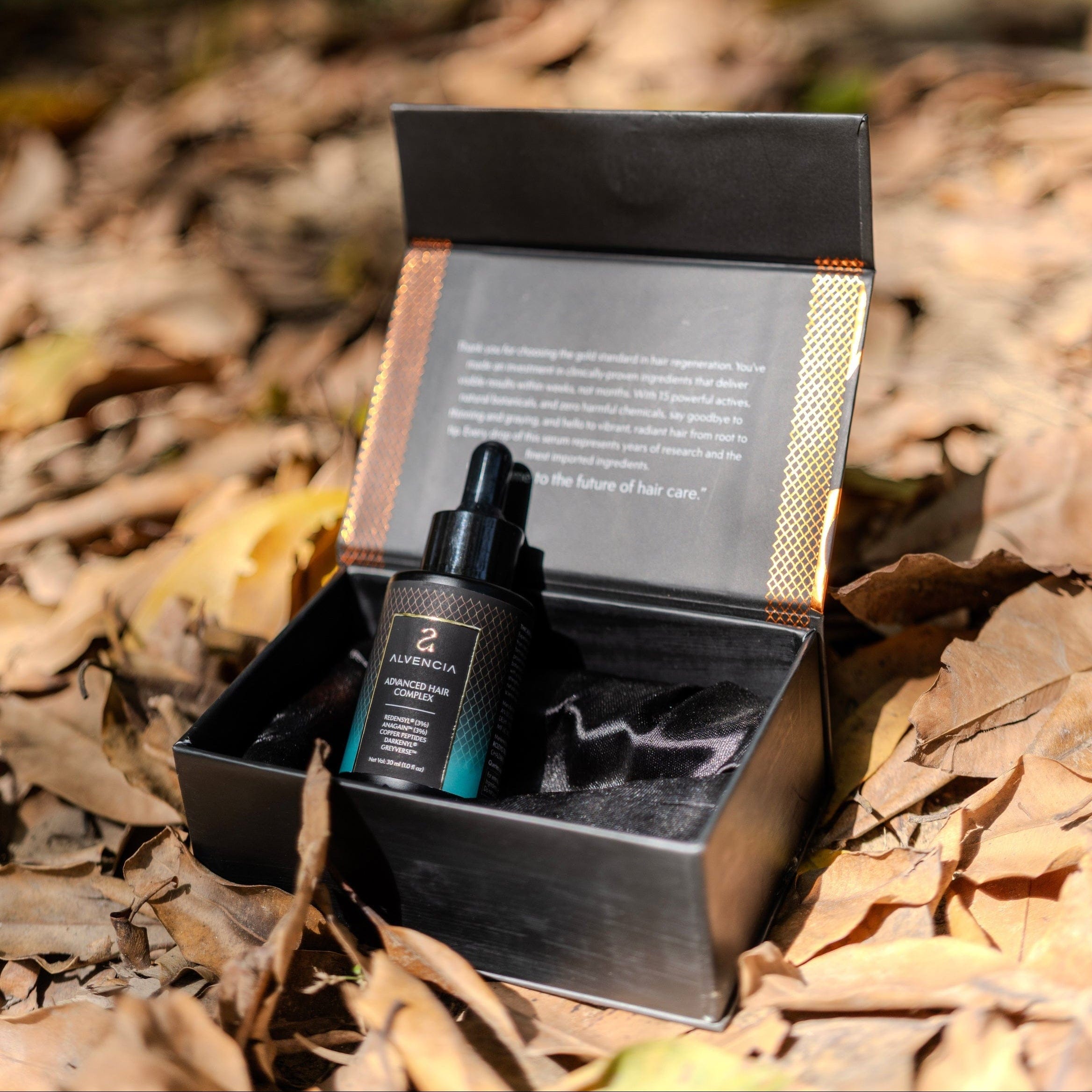 Alvencia™ Hairline Growth Serum with Rosemary Oil, Redensyl®, Hyaluronic Acid, Niacinamide, Saw Palmetto, AnaGain™, Darkenyl & DHT Blockers for Hair Fall hair loss treatment Advanced Hair Complex