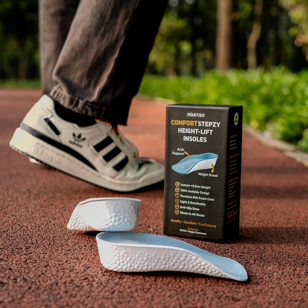 Comfortstepzy Height-lifting Insoles | Shoe Insoles Inner Soles Height Lifting Arch Support Enhancing ComfortStepzy Height-Lifting Insoles